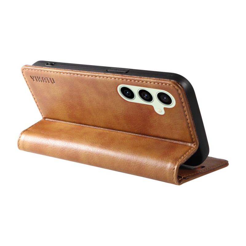 Flip Cover Samsung Galaxy S24 Fe Vintage Yikatu