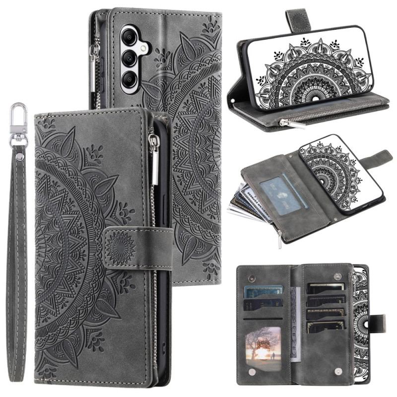 Flip Cover Til Samsung Galaxy S24 Fe Mandala Ruskindseffekt