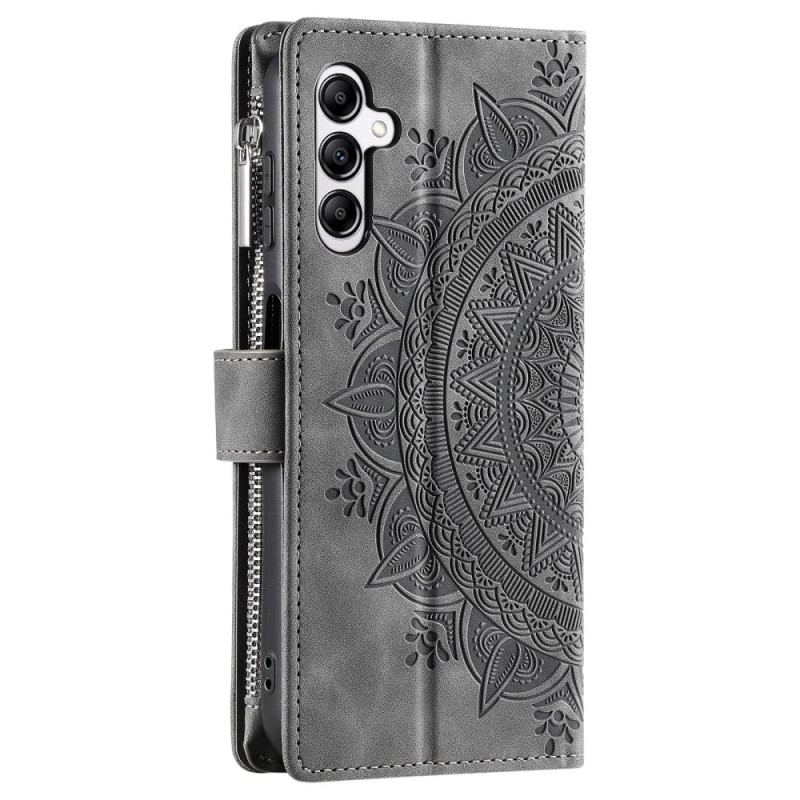 Flip Cover Til Samsung Galaxy S24 Fe Mandala Ruskindseffekt