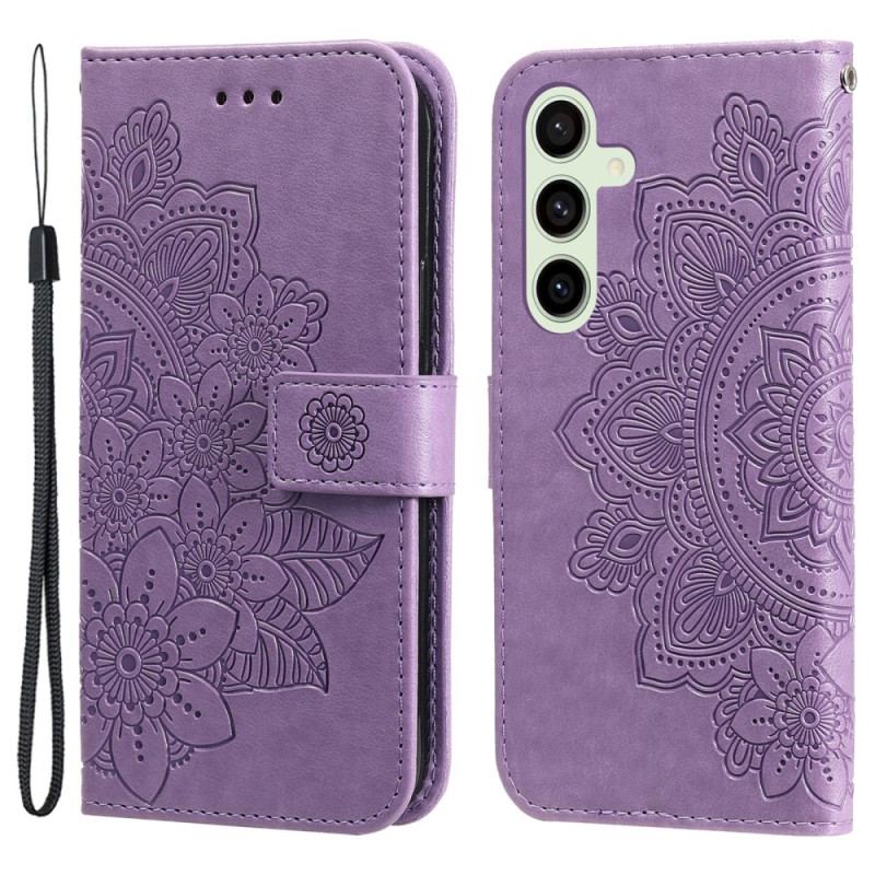 Flip Cover Til Samsung Galaxy S24 Fe Mandala Tryk