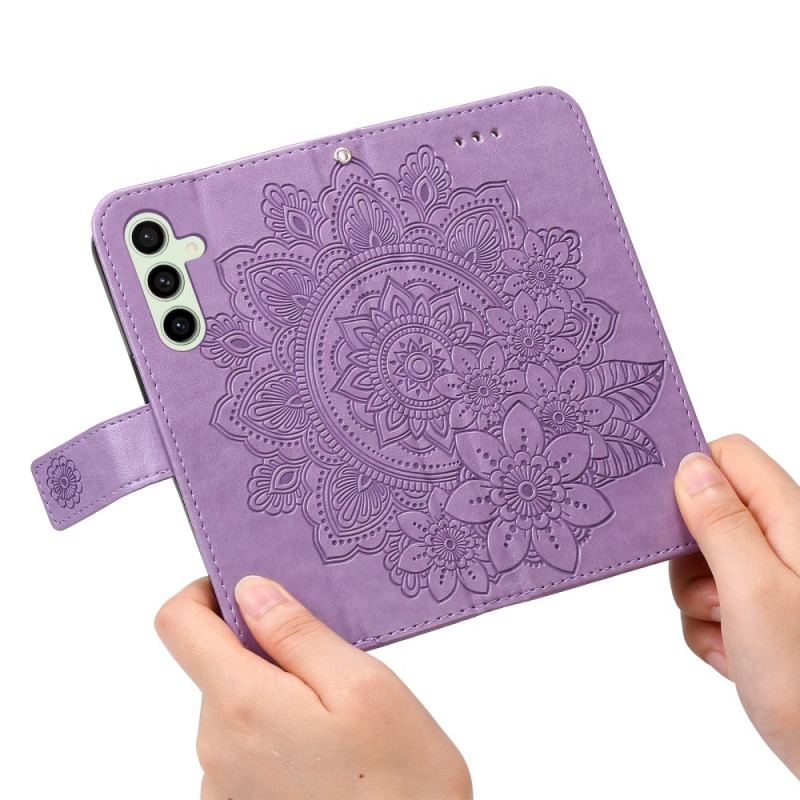 Flip Cover Til Samsung Galaxy S24 Fe Mandala Tryk