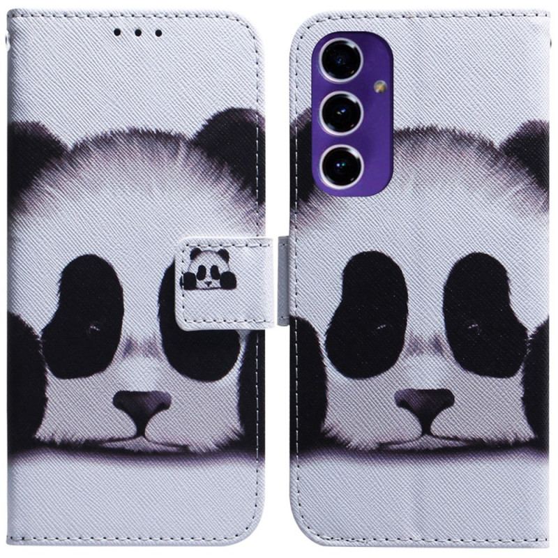 Flip Cover Til Samsung Galaxy S24 Fe Panda