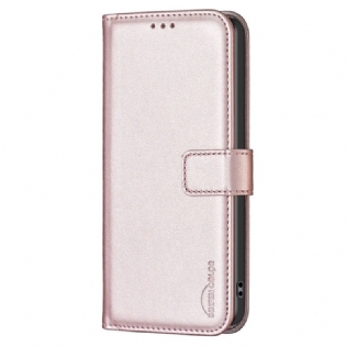 Læder Cover Samsung Galaxy S24 Fe Telefon Etui Klassisk Binfen Farve