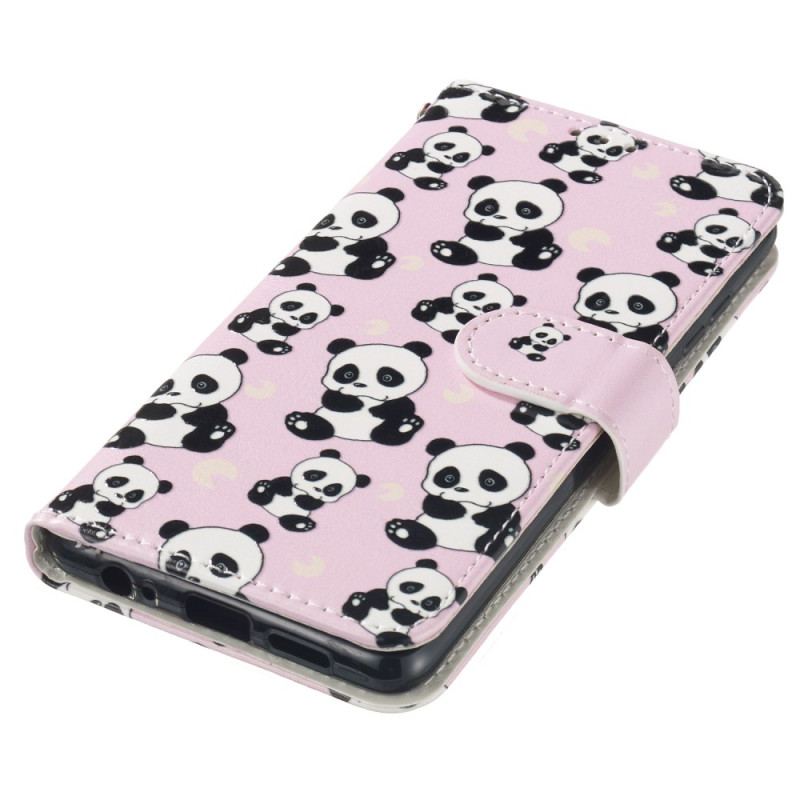 Læder Cover Samsung Galaxy S24 Fe Telefon Etui Pandaer