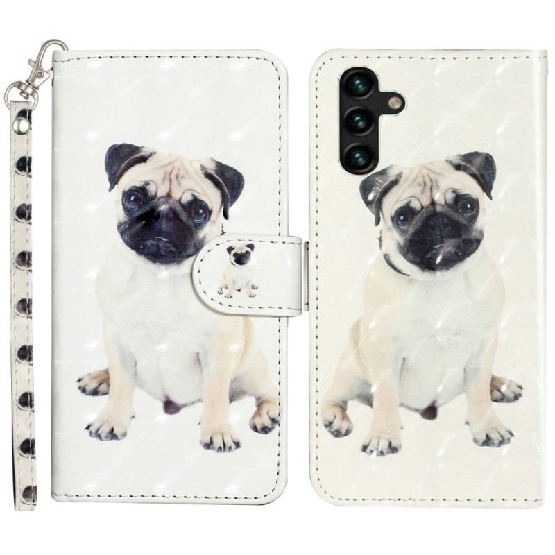 Læder Cover Samsung Galaxy S24 Fe Telefon Etui Snorhund