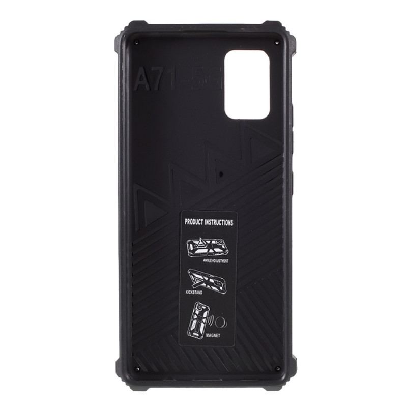 Cover Samsung Galaxy A71 5G Aftagelig Modstandsdygtig Militær