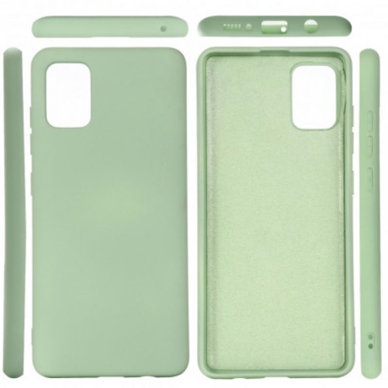 Cover Samsung Galaxy A71 5G Flydende Silikone Design