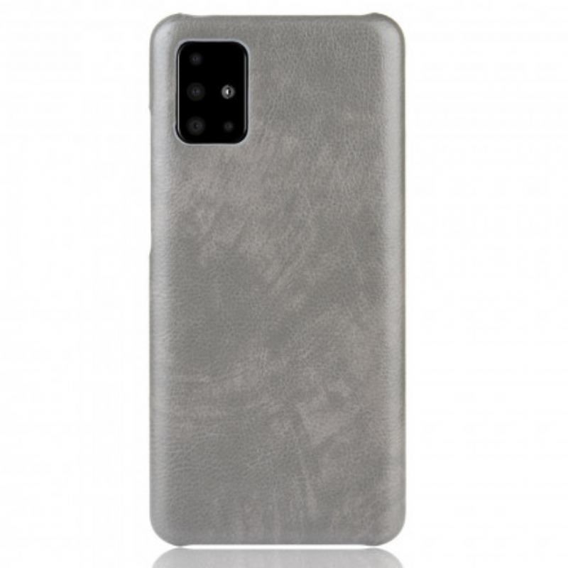 Cover Samsung Galaxy A71 5G Litchi Læder Effekt