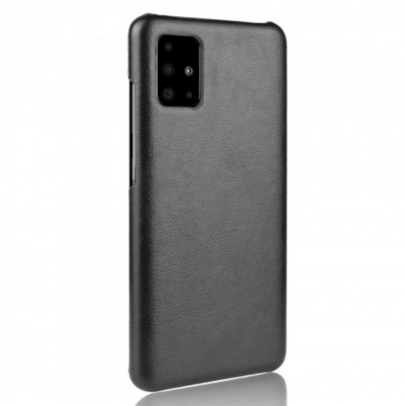 Cover Samsung Galaxy A71 5G Litchi Læder Effekt