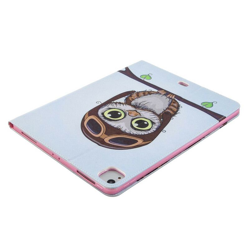 Flip Cover iPad Pro 12.9" (2022) Ugle Print Mønster