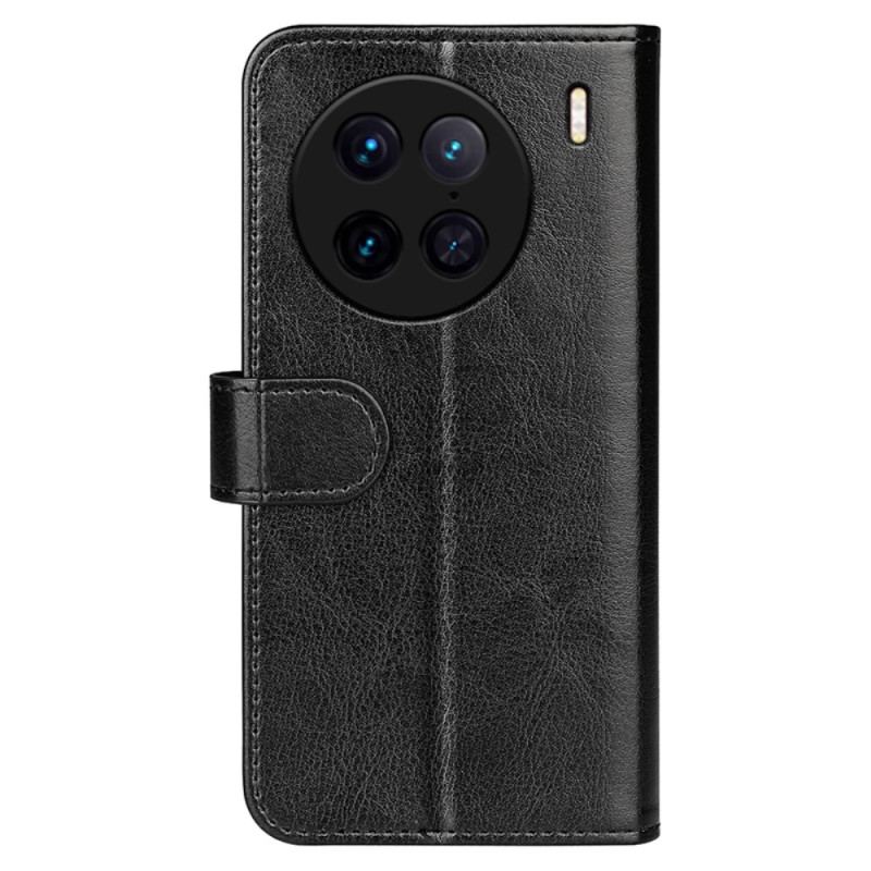 Læder Cover Vivo X90 Pro Vintage Kunstlæder