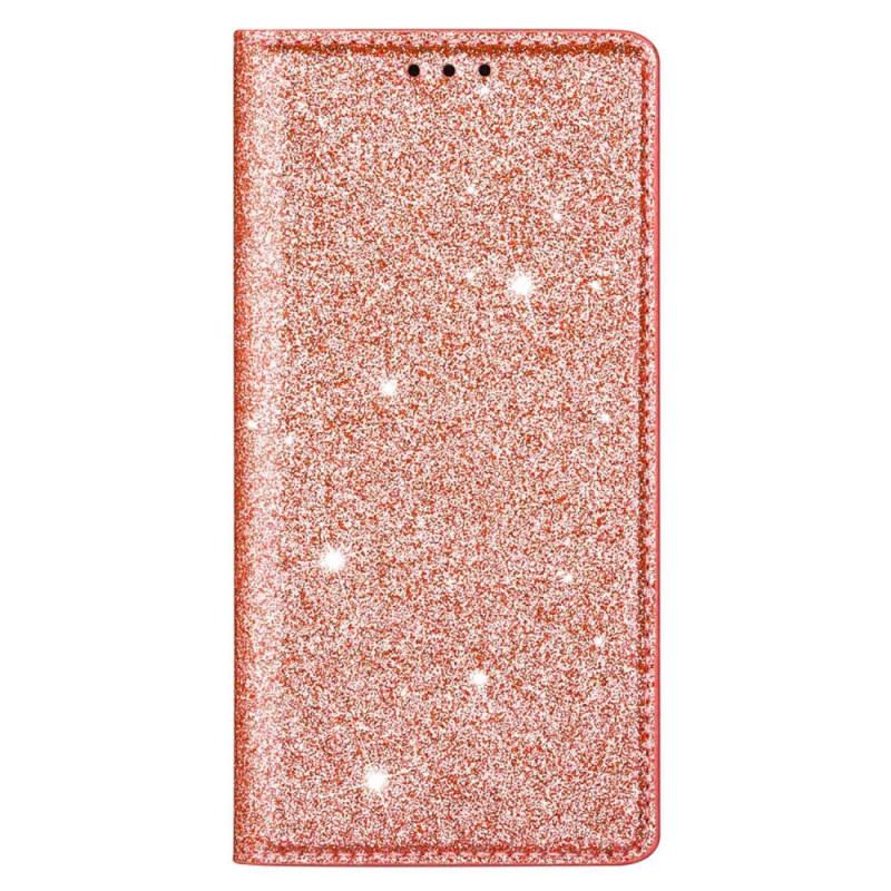 Cover Samsung Galaxy S23 Plus 5G Flip Cover Sequin Stil