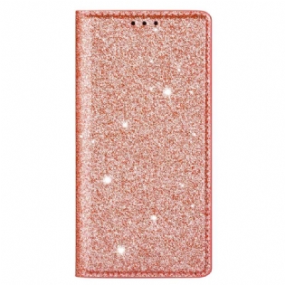 Cover Samsung Galaxy S23 Plus 5G Flip Cover Sequin Stil