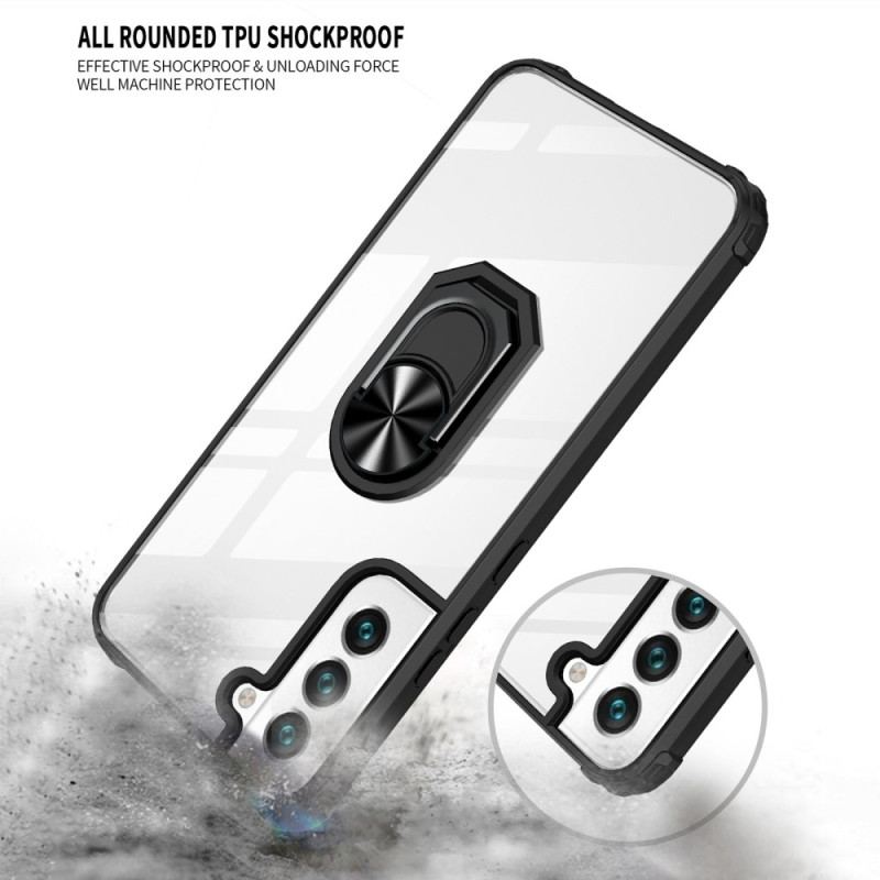 Cover Samsung Galaxy S23 Plus 5G Gennemsigtig Med Ring-support