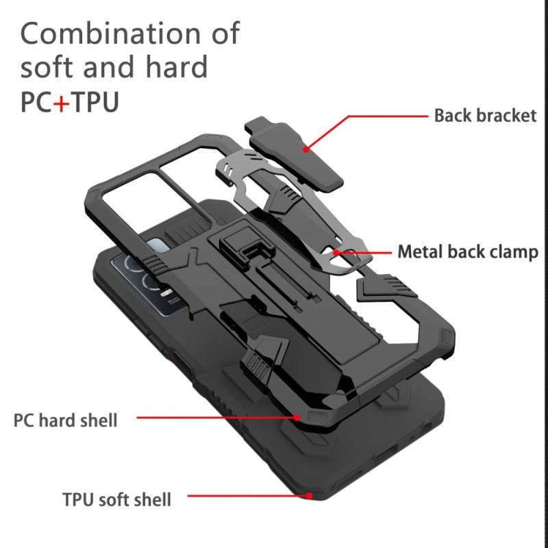 Cover Samsung Galaxy S23 Plus 5G Robot Med Bælteclips