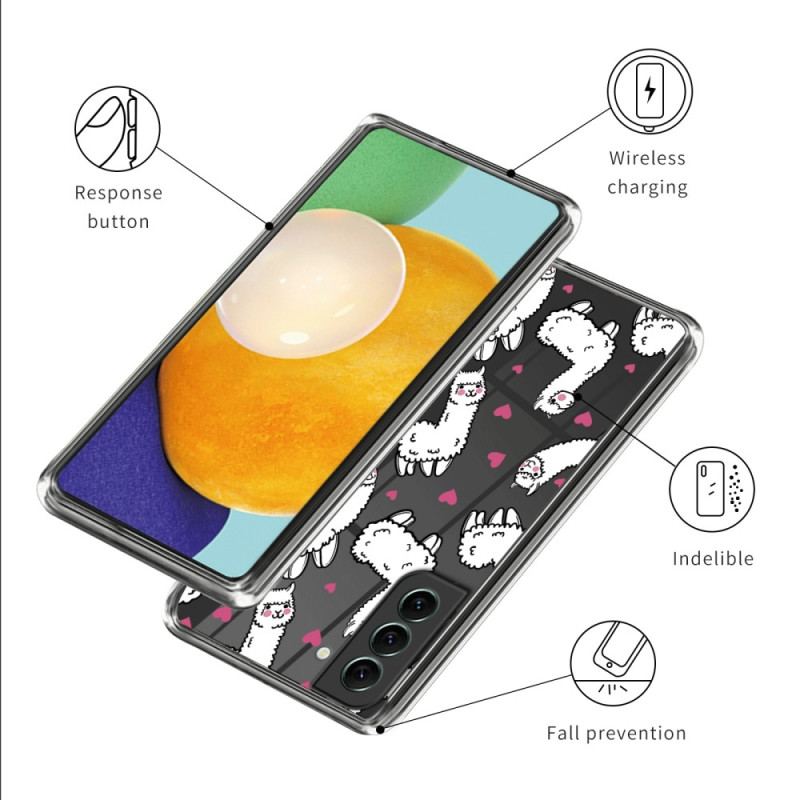 Cover Samsung Galaxy S23 Plus 5G Sømløse Flere Lamaer