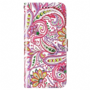 Flip Cover Samsung Galaxy S23 Plus 5G Med Snor Strappy Cashmere Style