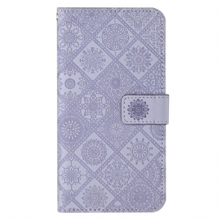 Flip Cover Samsung Galaxy S23 Plus 5G Tapestry Mønster