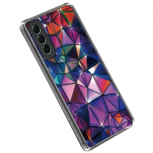 Mobilcover Samsung Galaxy S23 Plus 5G Fleksibel Geometri