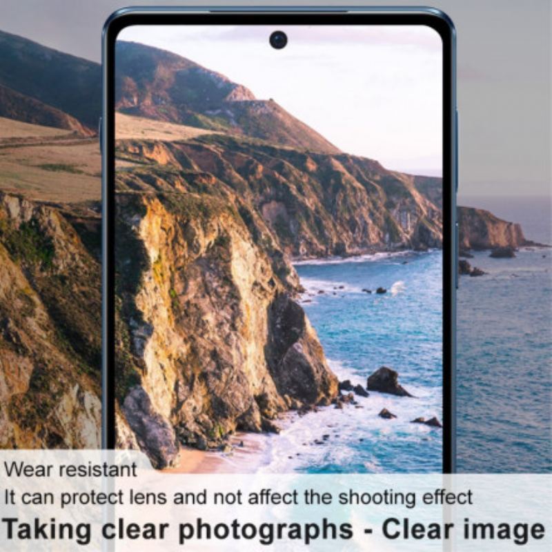 Beskyttende Hærdet Glasobjektiv Til Motorola Edge 20 Pro Imak