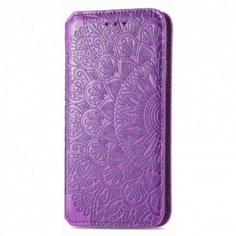 Cover Motorola Edge 20 Pro Flip Cover Mandala