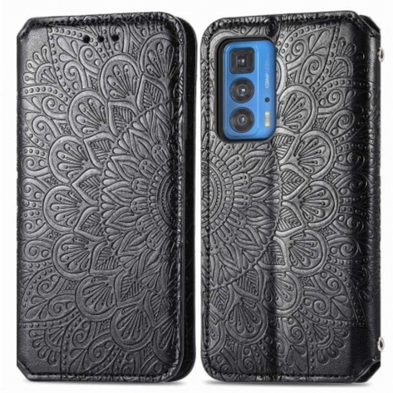 Cover Motorola Edge 20 Pro Flip Cover Mandala