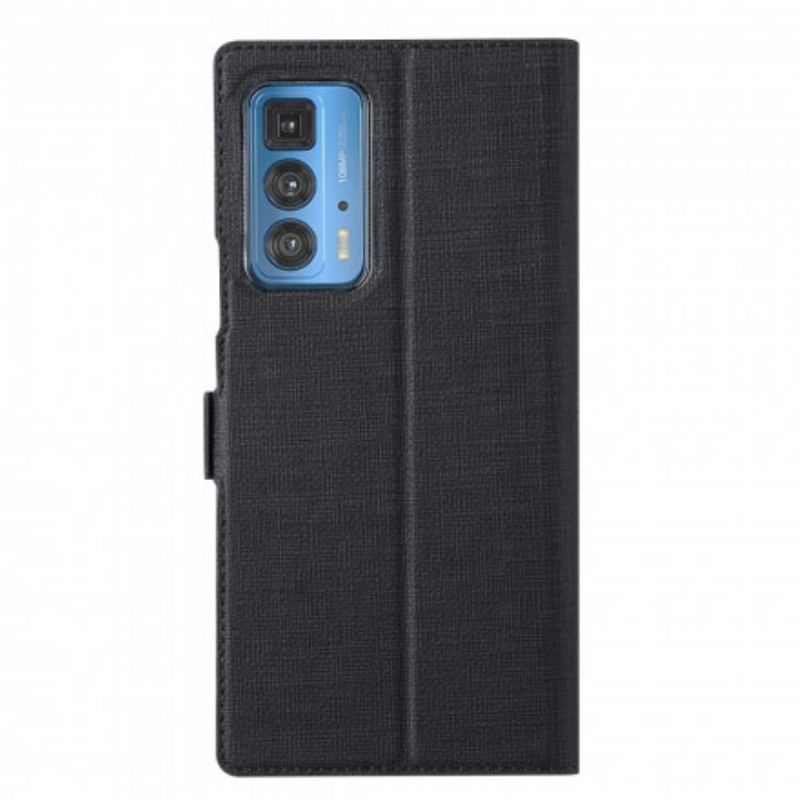 Cover Motorola Edge 20 Pro Flip Cover Tekstureret Vili