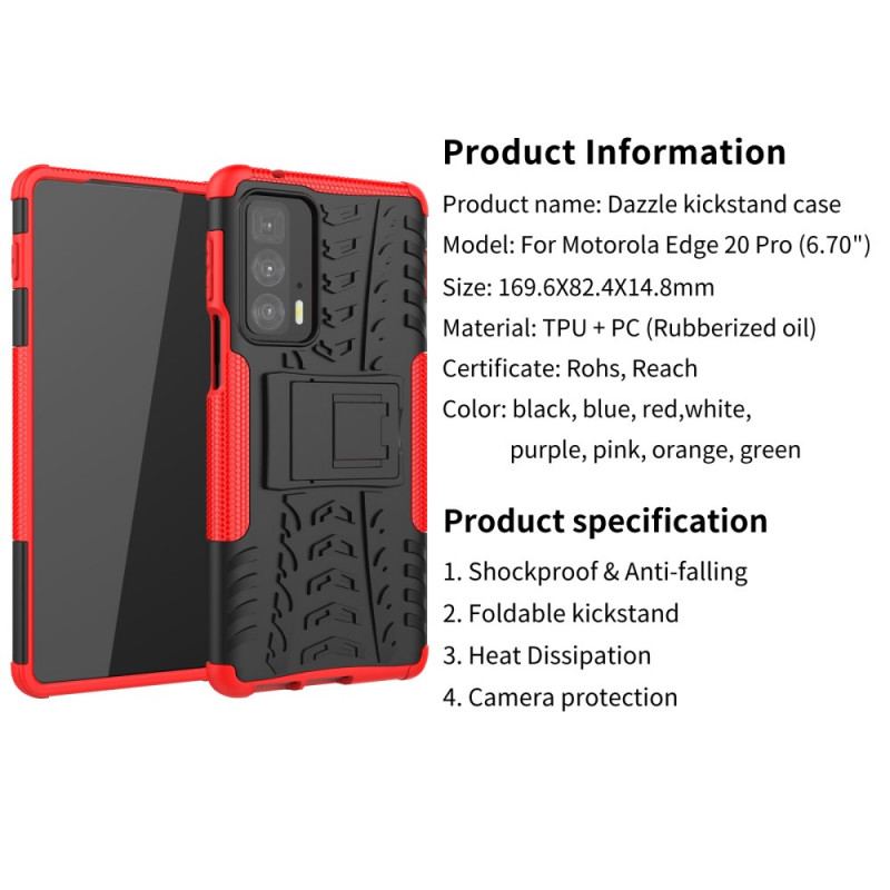 Cover Motorola Edge 20 Pro Ultra Resistent Premium