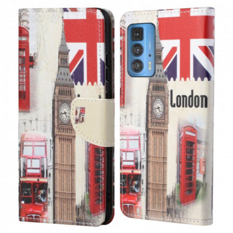 Flip Cover Motorola Edge 20 Pro London Liv