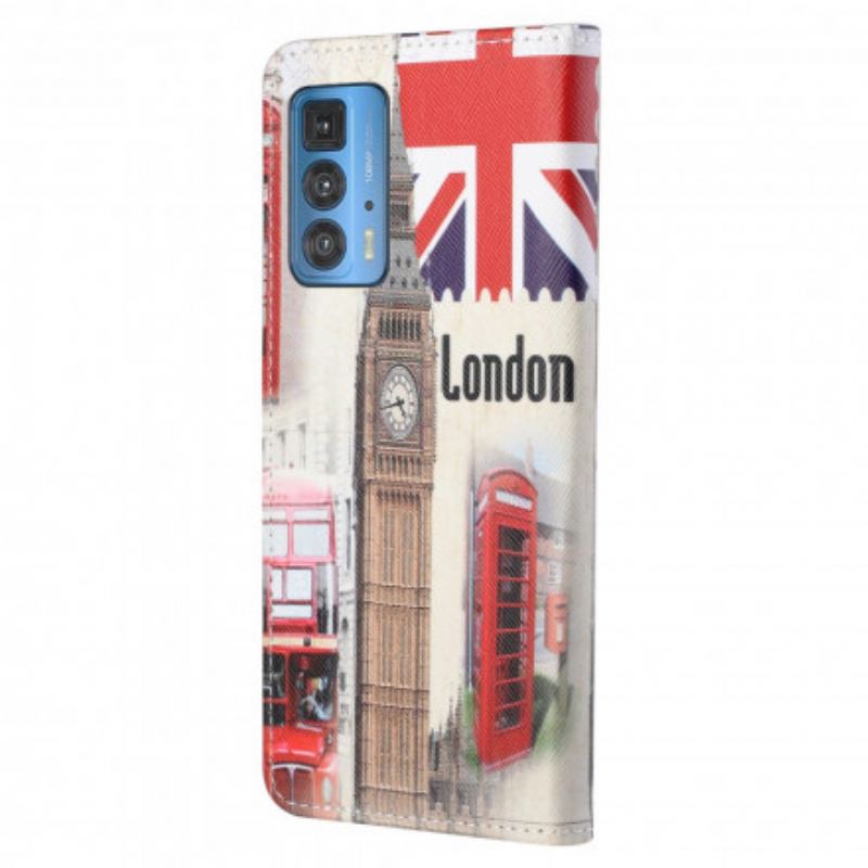 Flip Cover Motorola Edge 20 Pro London Liv