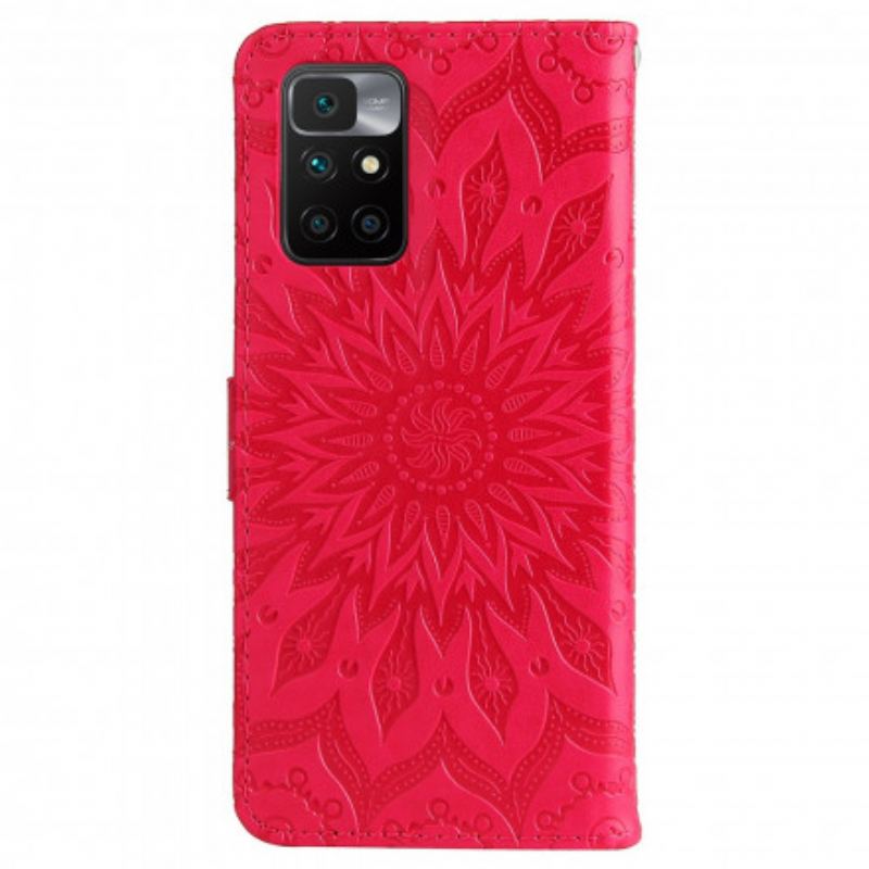 Flip Cover Motorola Edge 20 Pro Solblomst