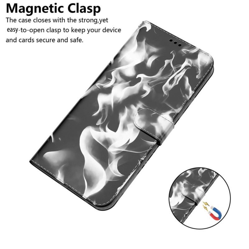 Flip Cover Moto G71 5G Abstrakt Mønster