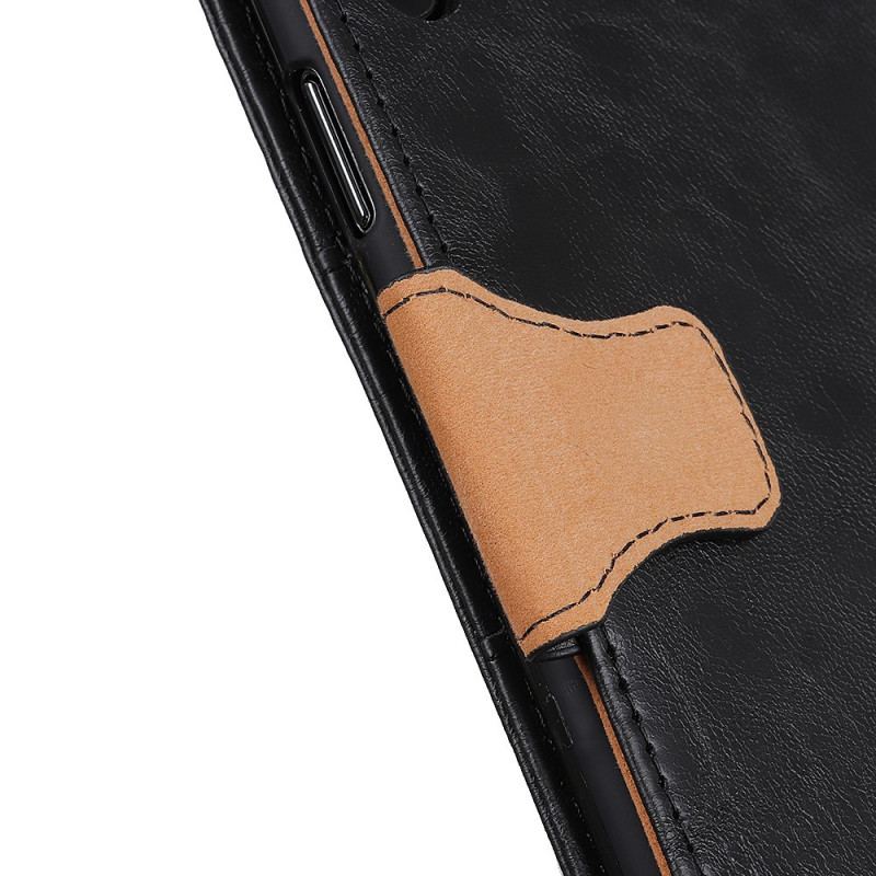 Flip Cover Moto G71 5G Læder Cover Dobbeltsidet Magnetisk Klap