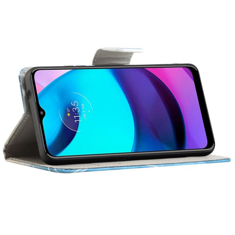 Flip Cover Moto G71 5G London Liv