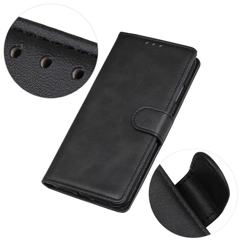 Flip Cover Moto G71 5G Retro Mat Lædereffekt