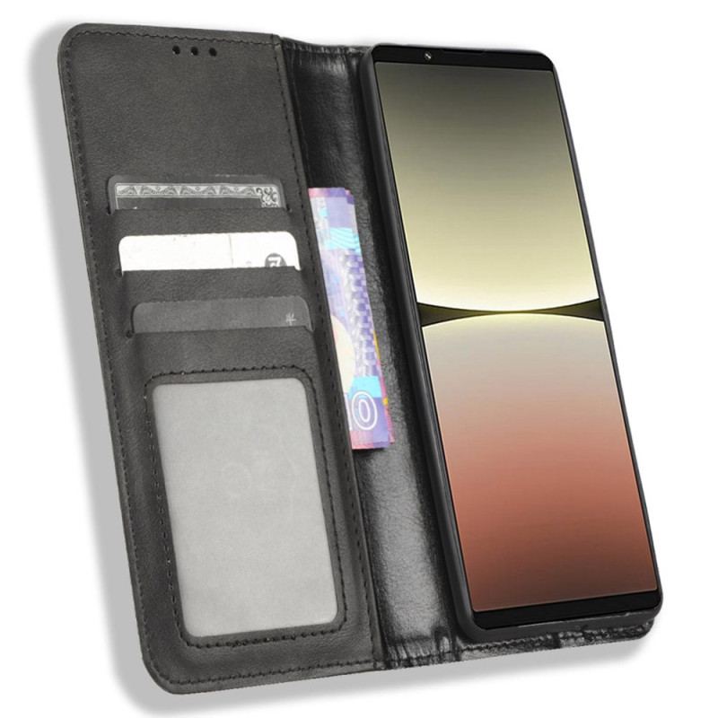 Cover Sony Xperia 5 IV Flip Cover Stilfuld