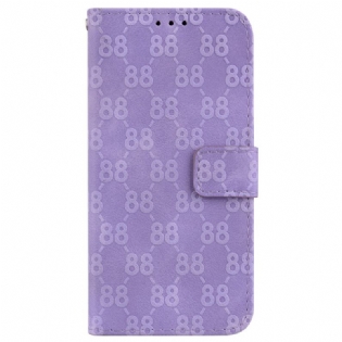 Flip Cover Honor 90 Design 88 Med Snor