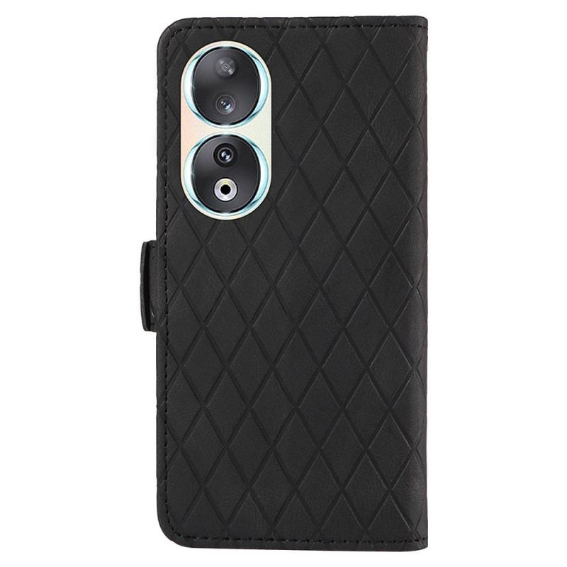 Flip Cover Honor 90 Diamanter