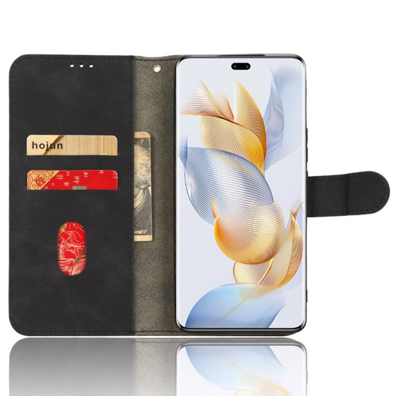 Flip Cover Honor 90 Med Snor Skin-touch-strop