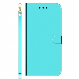 Flip Cover Honor 90 Spejl Og Snor