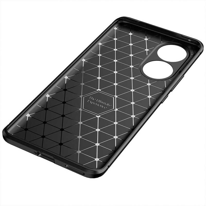 Mobilcover Honor 50 Pro Pro Flexible Carbon Fiber Texture