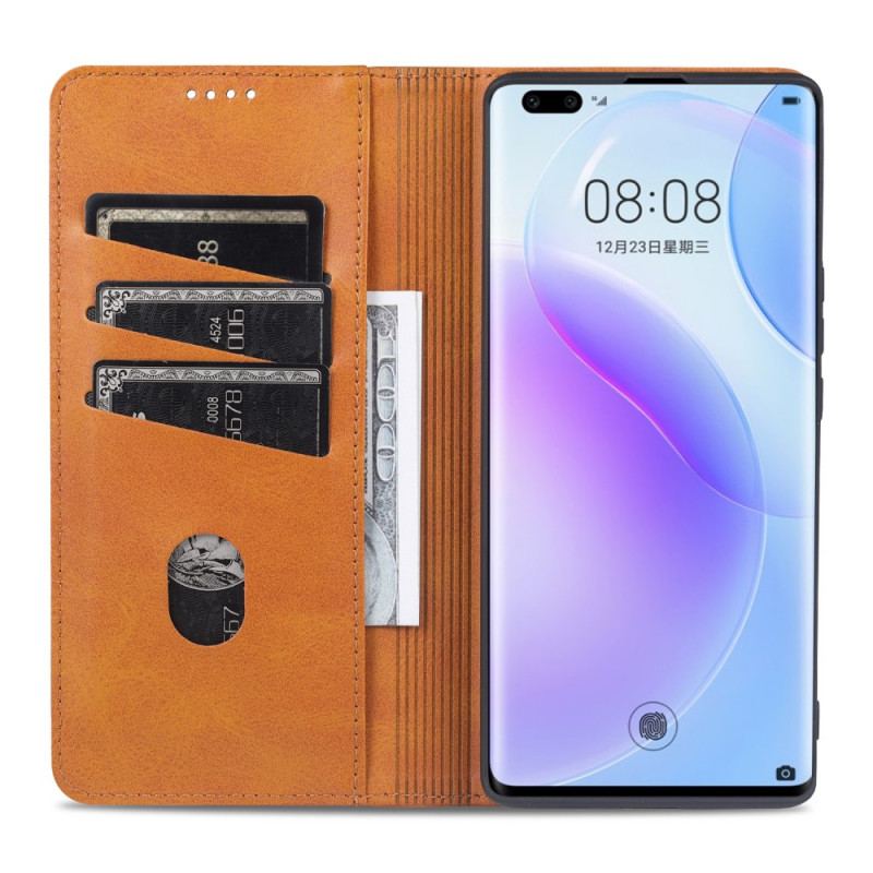 Cover Huawei Nova 9 Pro Flip Cover Azns Læderstyling