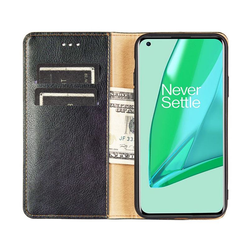 Cover Huawei Nova 9 Pro Flip Cover Vintage Læder Stil