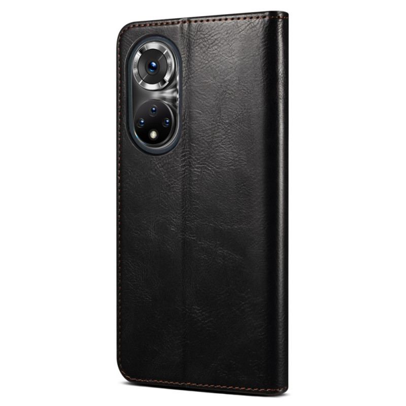 Cover Huawei Nova 9 Pro Flip Cover Voksbehandlet Kunstlæder