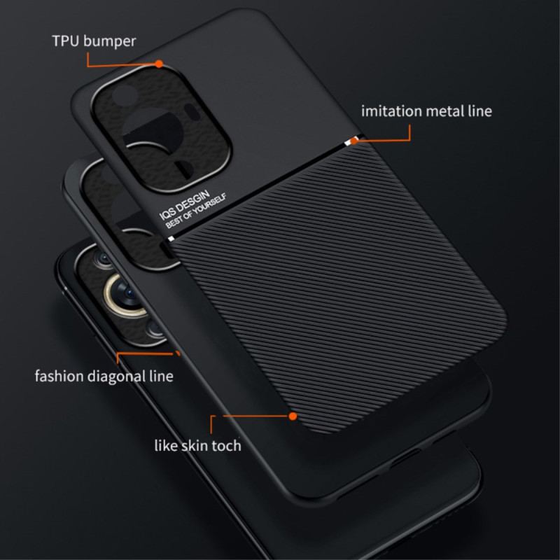 Cover Huawei Nova 12s Telefon Etui Integreret Magnetisk Støtte