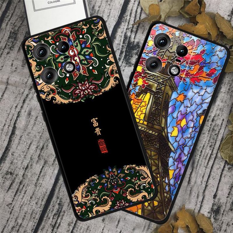 Cover Motorola Edge 50 Pro Blomster