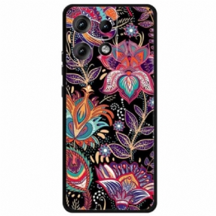 Cover Motorola Edge 50 Pro Telefon Etui Violblad