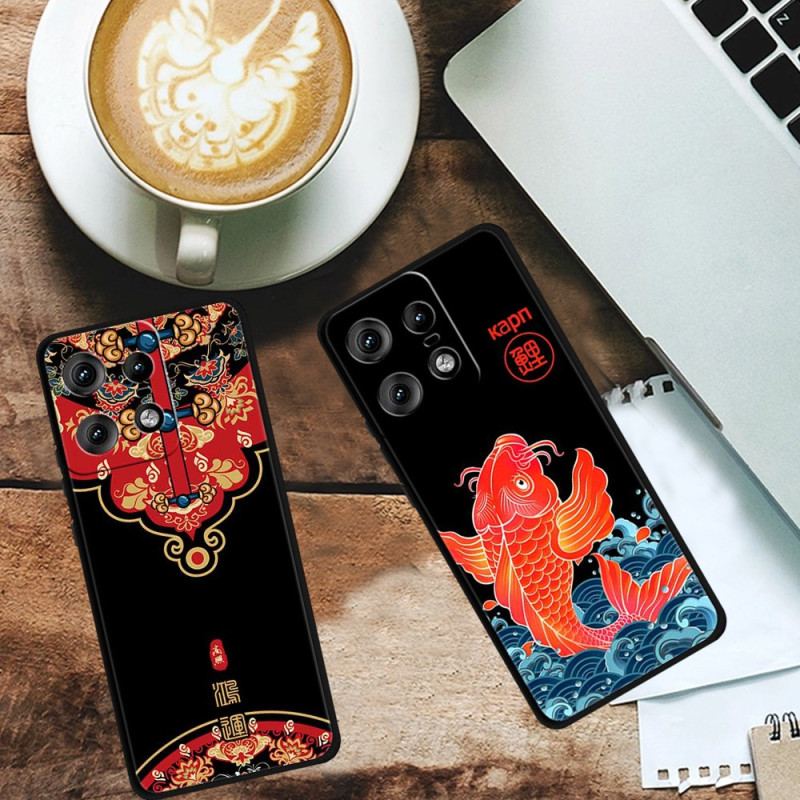 Cover Til Motorola Edge 50 Pro Peking Operas Ansigt