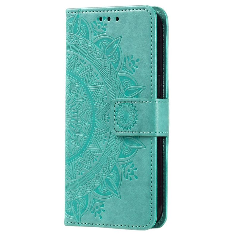 Flip Cover Motorola Edge 50 Pro Mandala Sol Med Rem