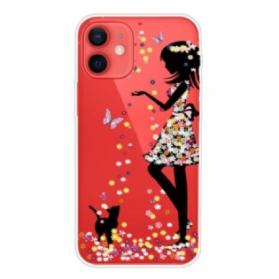 Cover iPhone 13 Mini Blomsterpige